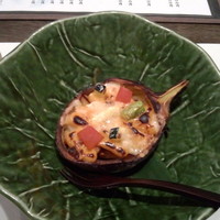 有とみ - 　　焼　き　物　　　　　　賀茂なすの味噌ぐらたん