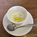 Piccolo Bar Tigre - 淡路島産新玉ねぎの冷製スープ