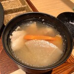 とんかつ けい太 - トン汁