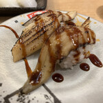 回転寿司 鮮 - 焼き穴子　美味い