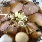 火風鼎 - 手打チャーシューメン大盛りに煮たまごトッピング