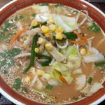 Ajiyoshi - やっぱ炒め野菜はスープにコクが出ます！