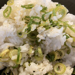 麺処 あきら - 「ねぎラー油御飯」！サッパリウマし！