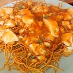 東京屋食堂 - 麻婆かた焼そば
