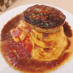 洋食 ふきのとう - 迷ったらこれ！オムライスハンバーグ