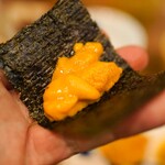 出雲 - うに食べ比べ海苔巻き