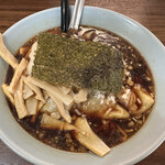 ラーメン つち家 - ワンタン麺　メンマ増し