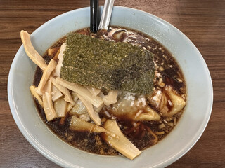 Ramen Tsuchiya - ワンタン麺　メンマ増し