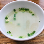 香港麺 新記 - スープ