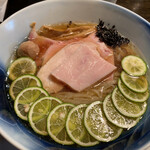 カネキッチン ヌードル - (限定)酢橘の冷やし醤油らぁめん　1,200円