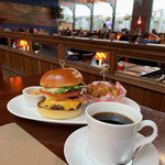 PERSHING SQUARE - 『BUSS BURGER $25,0』 『COFFEE $5,50』 ※チップ１８～２５％別途