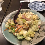 Sangoku Ichi - スパムと卵の野菜炒め