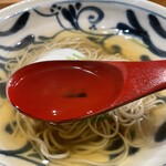 手打そば優心 - お汁の美味しさにうなりました