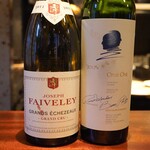 蒼 - オーパスワンとジョセフ・フェヴレグランエシェゾー