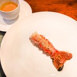 蒼 - 長谷川さんの長井赤座海老とビスク