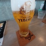 Tempura Kita Yoshi - 生ビール