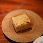 蒼 - パン、ビスクをつけて食べる