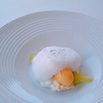 小笠原伯爵邸 - デザート　メロンとコンプ　アロスコンレチェとポルト