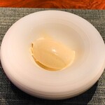 蒼 - 比内地鶏卵と花の香酒造赤酒アイスクリーム