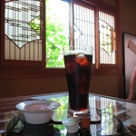 甘味処 ふじむら - アイスコーヒーのアップ