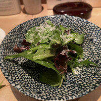 串揚げ 依知川 - ベビーリーフサラダ