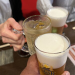 地酒炭焼肴や - 飲み放題コース