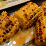 力丸 炉ばた焼 十三 船番所 - とうもろこし