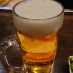 力丸 炉ばた焼 十三 船番所 - ビール 1.2L 990円