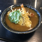 細うちうどんそば処 かんさい - 天ぷらカレーうどん