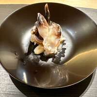 ひがしやま 司 - 鳥貝　ヒモ　ウド　茗荷　酢味噌