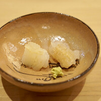 すし処 睦月 - アオリイカ　耳と身