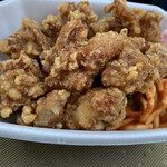 ふくふく亭 - 唐揚げ横から(*^◯^*)