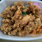 ふくふく亭 - 唐揚げ上から(*^◯^*)