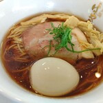 らぁ麺はやし田 - 味玉醤油らぁ麺(850円)