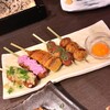 Neneya - 国産鶏いろどりつくね五種盛り。1592円