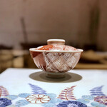 鮓 きずな - 富山蛍烏賊蒸し寿司 提供時