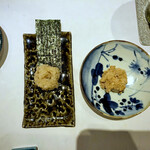 鮓 きずな - 余市あん肝 奈良漬け、三重県伊勢湾一番海苔