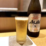 鮓 きずな - アサヒ スーパードライ 小瓶