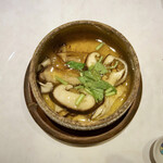 鮓 きずな - 島根 原木椎茸と山椒の茶碗蒸し