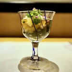 鮓 きずな - 長崎 ケンサキイカ、青森わかめそうめん