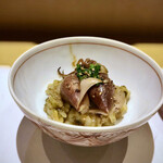 鮓 きずな - 富山蛍烏賊蒸し寿司