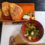 郷土料理ともん - 端材山菜のすまし汁最高です