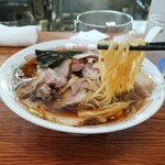 青島食堂 - 青島ラーメン（チャーシュー増し）