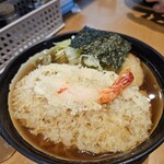 加賀白山そば - 天ぷらラーメン