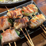 吉祥寺っ子居酒屋 とりとん - 肉巻き串3種