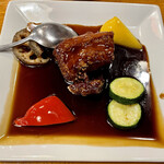 呑者家 - 黒酢酢豚