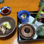 網元 - 炊き合わせと前菜