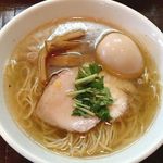 らあめん サンド - 塩ラーメン（味玉のせ）