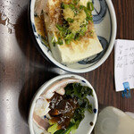 （有）旭屋酒店 - 冷奴、イカぬた