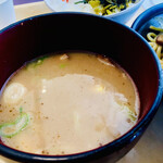 潤や - 魚介醤油豚骨つけ麺
